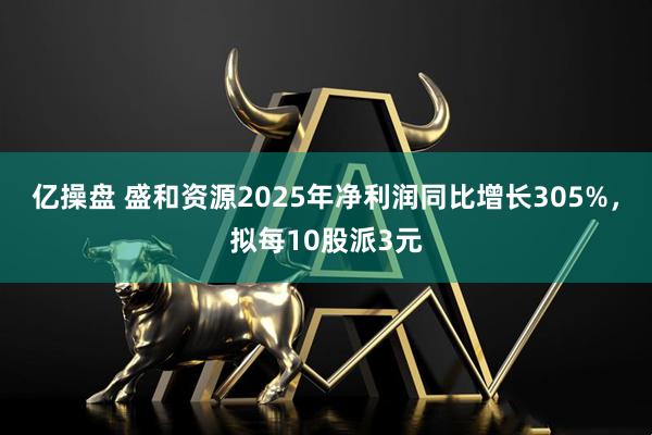 亿操盘 盛和资源2025年净利润同比增长305%，拟每10股派3元