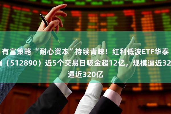 有富策略 “耐心资本”持续青睐！红利低波ETF华泰柏瑞（512890）近5个交易日吸金超12亿，规模逼近320亿